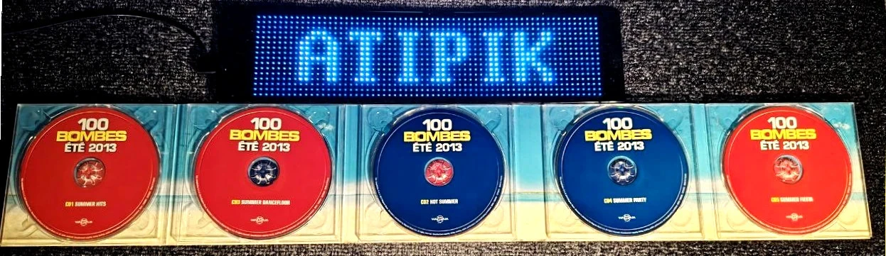 🌴 Caixa mítica: 100 Bombas Verão 2013 - 5 CD ultra-raros e vintage 🌴 – photo 3